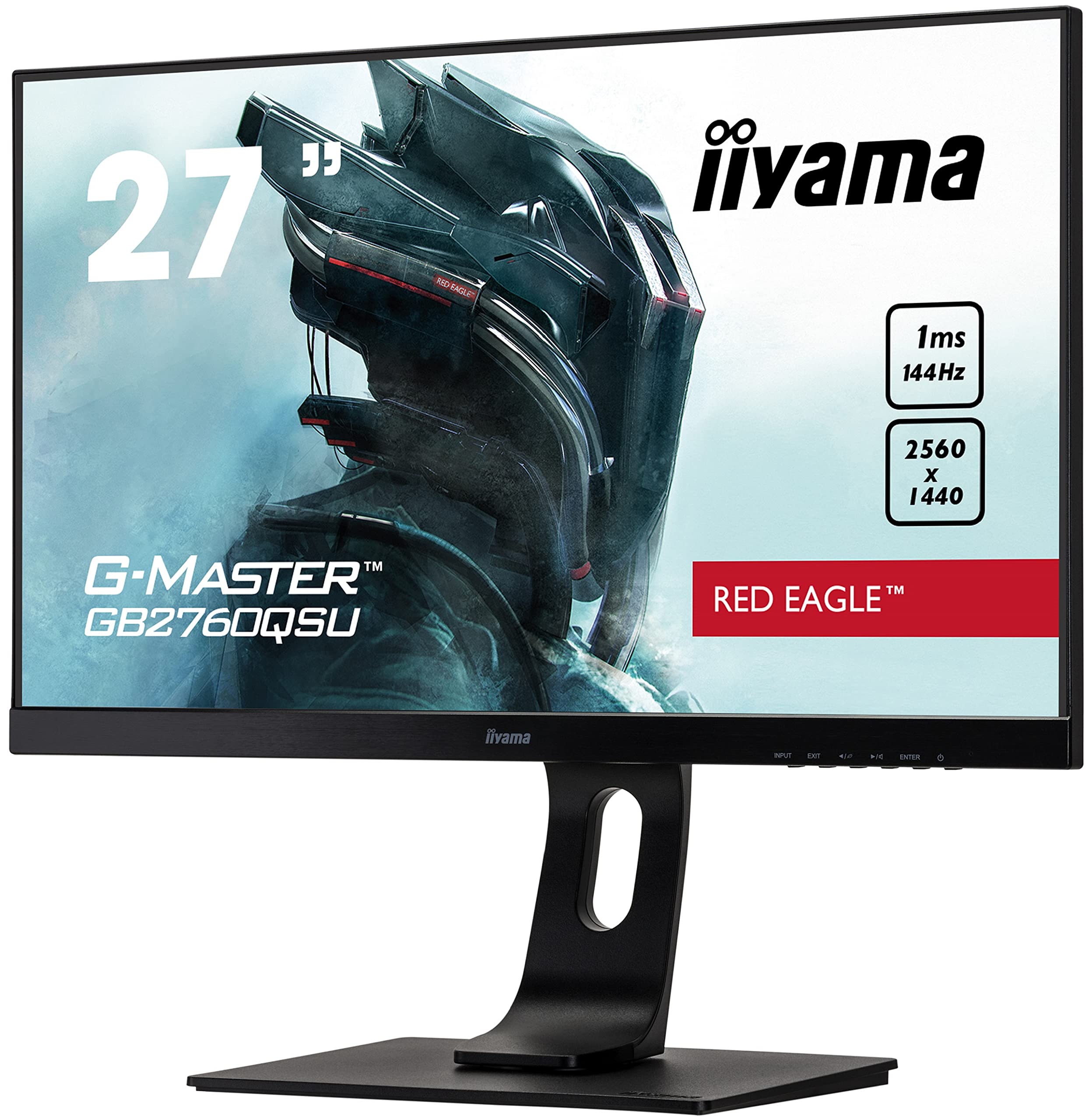 その他 Iiyama wqhd 144hz G-MASTER GB2760QSU-B1 iiyama G-Master GB2760QSU-B1 27 Inch TN LCD, 144Hz, 1ms, FreeSync